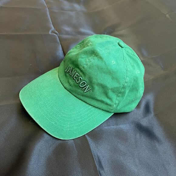 Jameson Irish Whiskey Hat Green Adjustable Strapback Dad Cap Beer Promo Logo - Picture 3 of 6